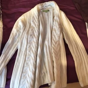 White Cardigan